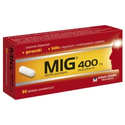 MIG, 400 mg, tabletki powlekane, 20 szt.