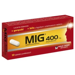 MIG, 400 mg, tabletki powlekane, 10 szt.