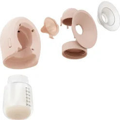 Momini SippyPump Twin 4-fazowy podwójny bezprzewodowy laktator elektorniczny 2w1, 1 szt.