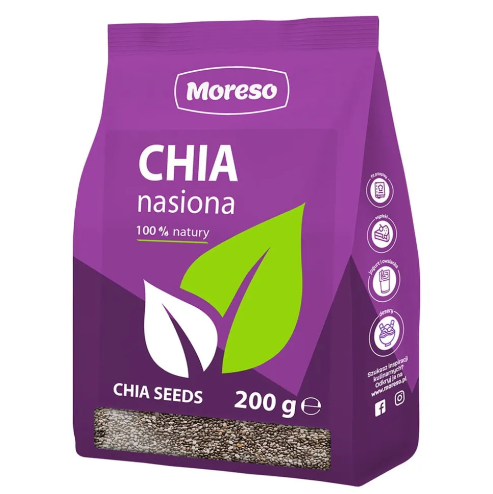 Moreso, Nasiona Chia, 200 g