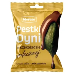 Moreso, Quick Choco, pestki dyni w mlecznej czekoladzie, 70 g