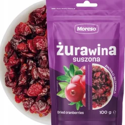 Moreso, żurawina suszona, 100 g