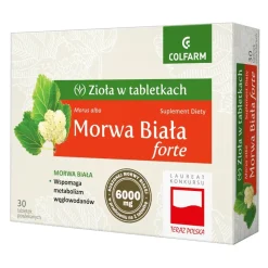 Morwa Biała Forte, tabletki powlekane, 60 szt.
