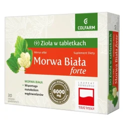 Morwa Biała Forte, tabletki, 30 szt.