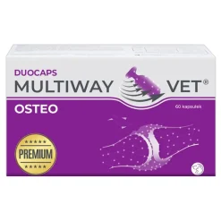 Multiway Vet Duocaps Osteo, kapsułki twist-off na stawy dla psa i kota, 60 szt.