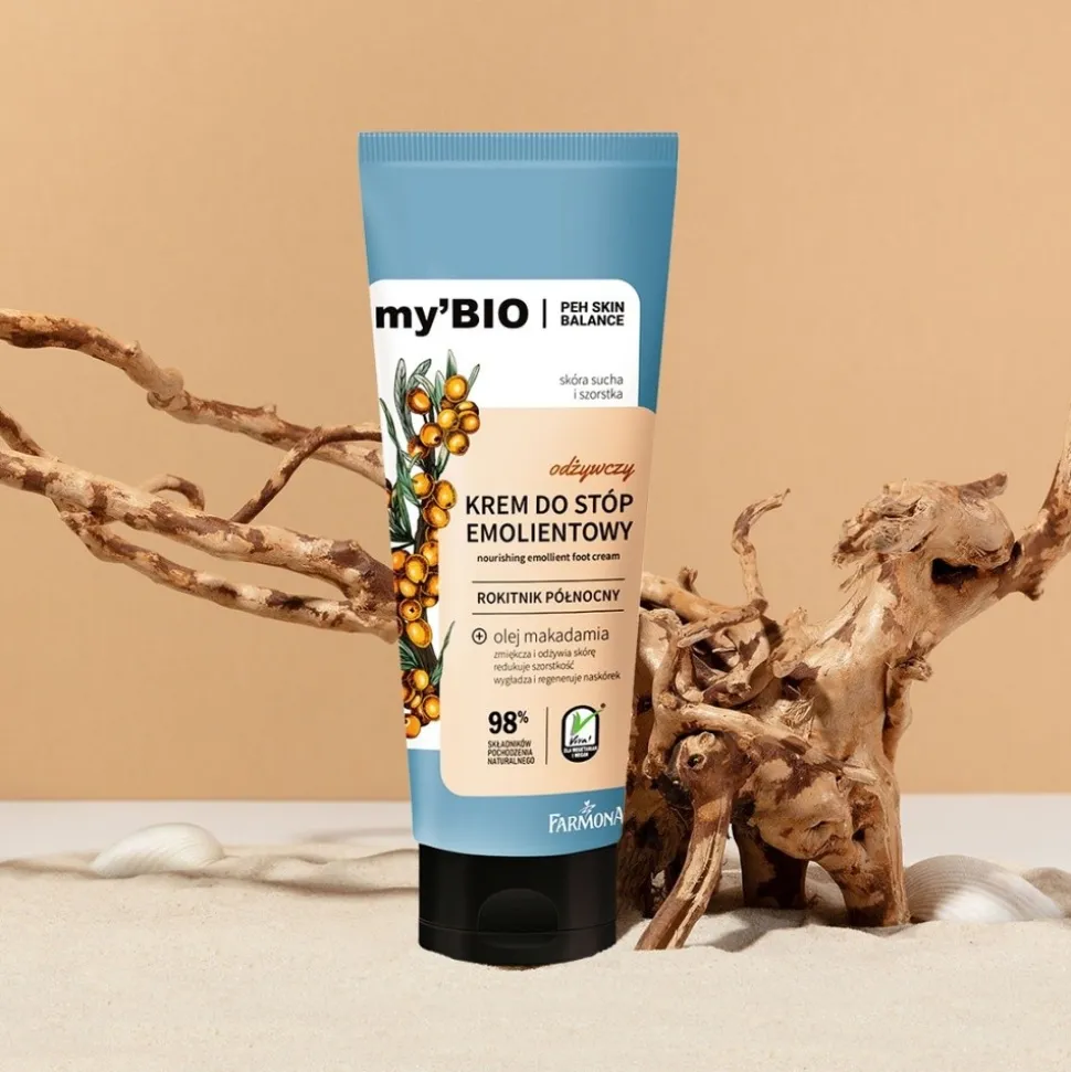my'BIO, krem, do stóp, emolientowy, 100 ml