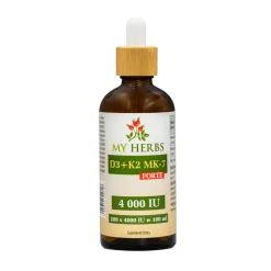 My Herbs D3 + K2 MK-7 Forrte, krople, 100 ml