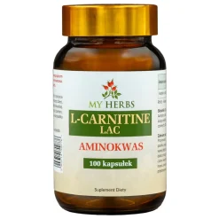 My Herbs L-Carnitine LAC, kapsułki, 100 szt.