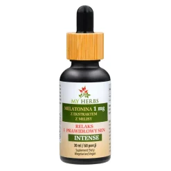My Herbs Melatonina z ekstraktem z melisy, krople, 30 ml