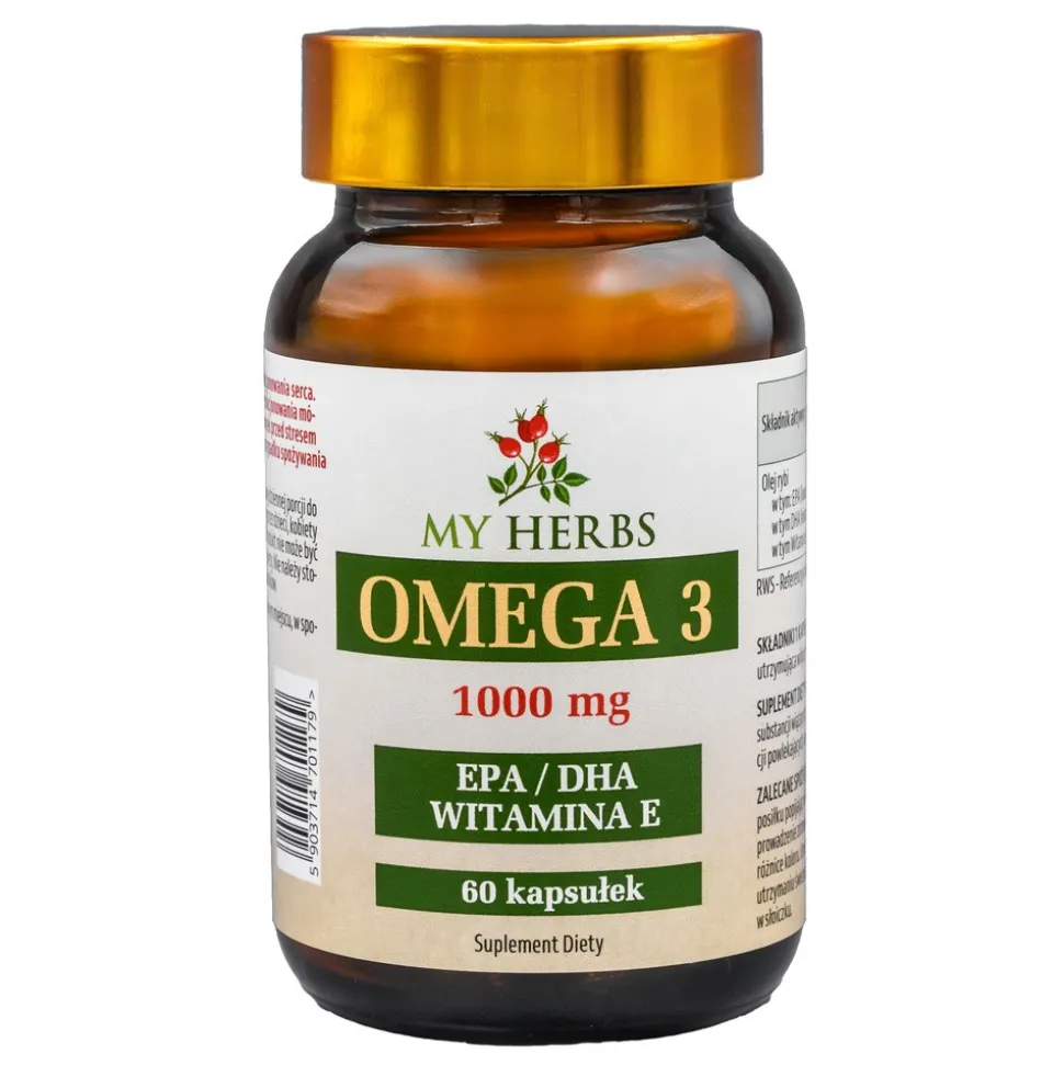 My Herbs Omega 3, kapsułki, 60 szt.