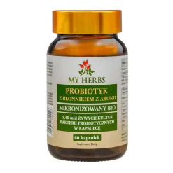 My Herbs Probiotyk z błonnikiem z aronii, kapsułki, 60 szt.