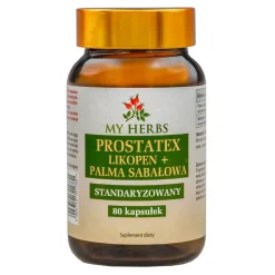 My Herbs Prostatex Likopen + Palma sabałowa, kapsułki, 80 szt.