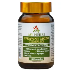 My Herbs Sprawny Mózg Complex, kapsułki, 100 szt.