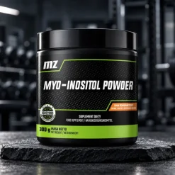 Myo-Inositol Powder, proszek, smak pomarańczowy, 300 g