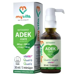 MyVita Witamina Adek Forte, krople, 30 ml