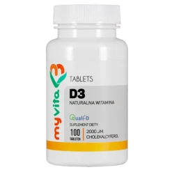 MyVita Witamina D3, tabletki, 100 szt.