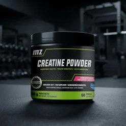 MZ Creatine Powder, proszek, smak słonecznej maliny, 300 g