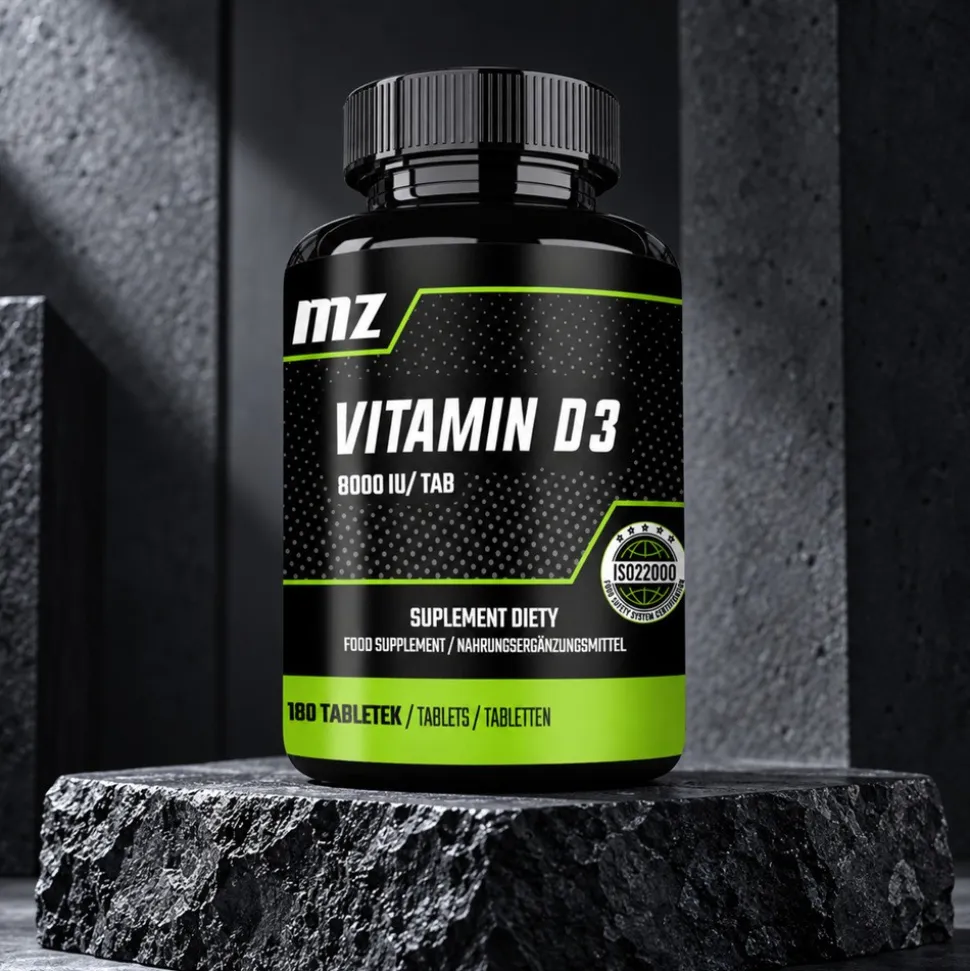 MZ Vitamin D3, tabletki, 180 szt.