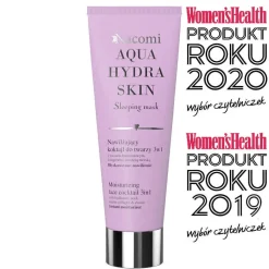 Nacomi Aqua Hydra Skin, nawilżający koktajl do twarzy, 3w1, 85 ml