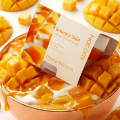 Nacomi Bouncy Skin Mango Jelly-Milk, maska do twarzy, 80 ml
