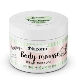Nacomi, mus do ciała, makaroniki mango, 180 ml