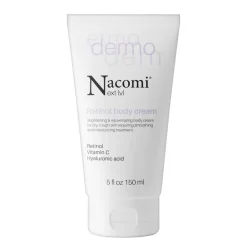 Nacomi Next LVL Dermo, rozjaśniająco-odmładzający krem z retinolem i witaminą C, 150 ml
