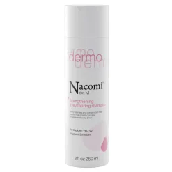 Nacomi Next LVL Dermo, szampon do włosów wzmacniający & rewitalizujący, 250 ml