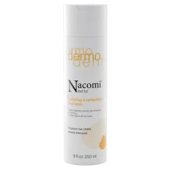Nacomi Next LVL Dermo, szampon do włosów, oczyszczająco-odświeżający, 250 ml