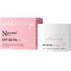 Nacomi Next LVL, krem do twarzy SPF 50 UV Basic, 50 ml