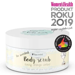 Nacomi, peeling do ciała, pomarańczowy sorbet, 125 g