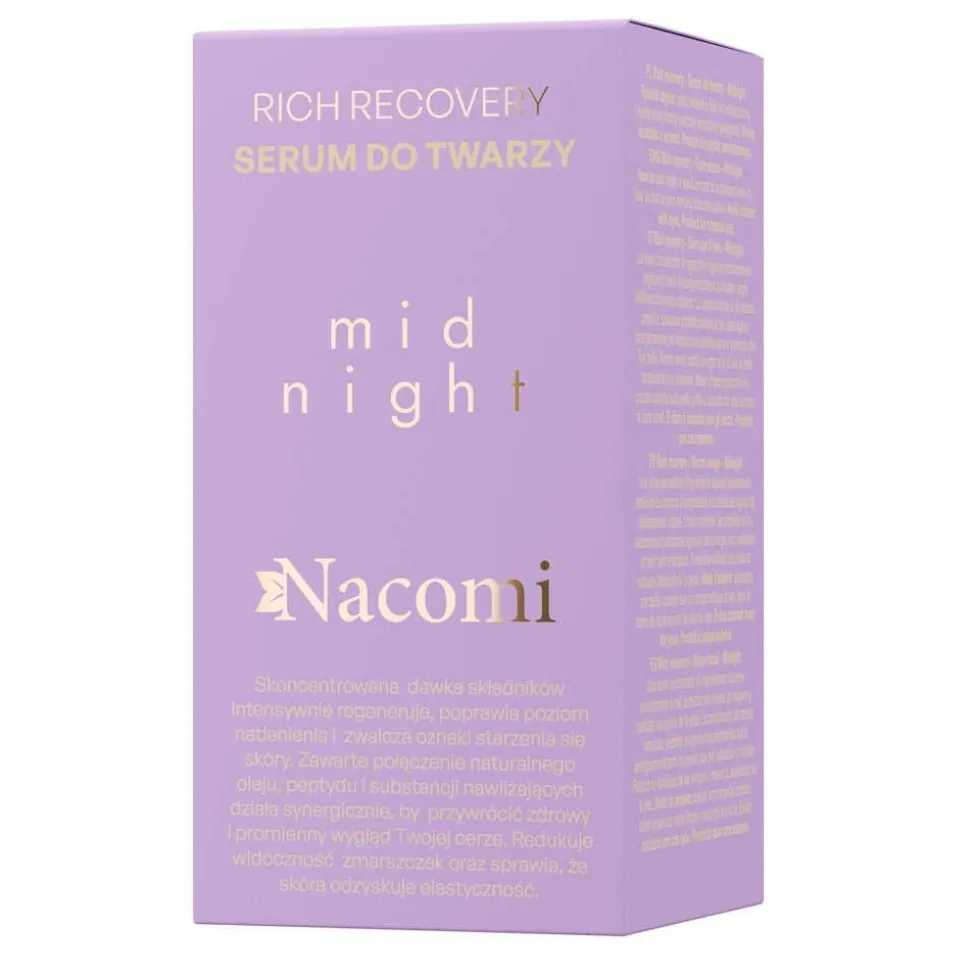 Nacomi Rich Recovery, serum do twarzy Midnight, 30 ml