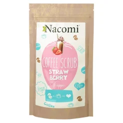 Nacomi, suchy peeling do ciała, truskawka, 200 g