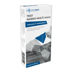 Narko Multi, test do wykrywania 7 narkotyków w moczu, 1 szt.