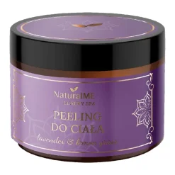 NaturalME Luxury SPA, cukrowy peeling do ciała, Lavender & Lemongrass, 200 ml