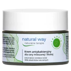 Natural Way, krem antybakteryjny dla cery mieszanej i tłustej, 50 ml