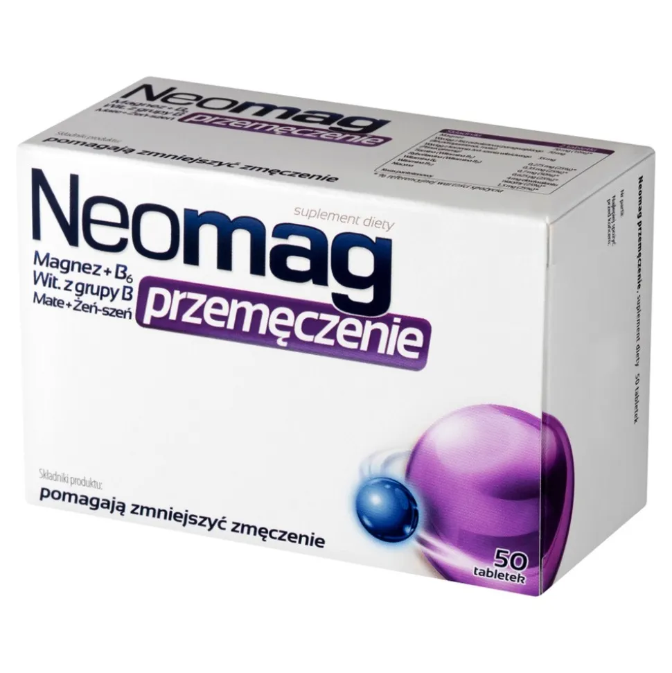 NeoMag przemęczenie, tabletki, 50 szt.