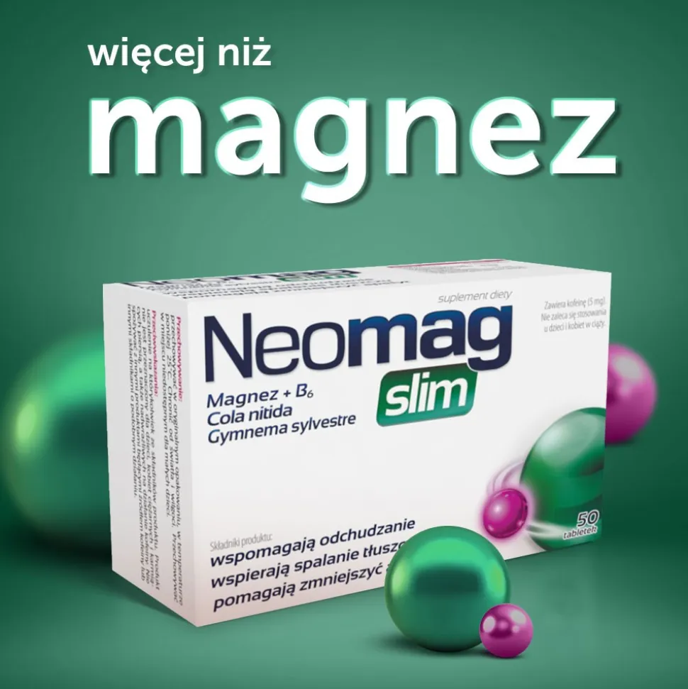 Neomag Slim, tabletki, 50 szt.