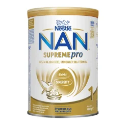 Nestle Nan Supremepro 1, mleko początkowe w proszku dla niemowląt od urodzenia, 400 g