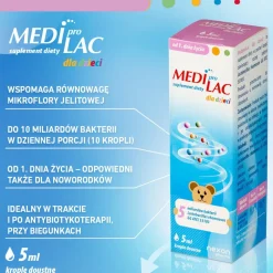 Nexon Pharma MediproLac dla dzieci, krople, 5 ml