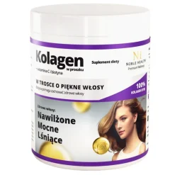 Noble Health Kolagen + witamina C i biotyna, proszek, 100 g