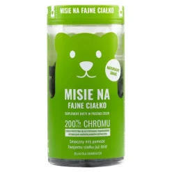 Noble Health Misie na fajne ciałko, żelki, smak winogronowy, 300 g