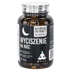 Noble Health Naturalne Ekstrakty, Wyciszenie na noc, kapsułki, 30 szt.