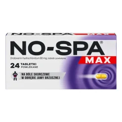 No-Spa Max, 80 mg, tabletki powlekane, 24 szt.