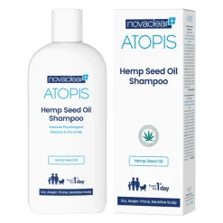 Novaclear Atopis, szampon z organicznym olejem konopnym, 250 ml