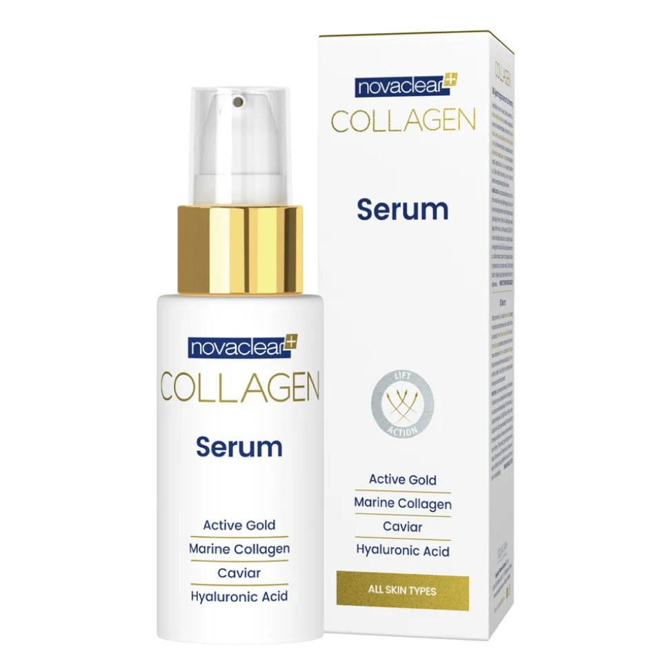 Novaclear Collagen, ujędrniające serum do twarzy, 30 ml