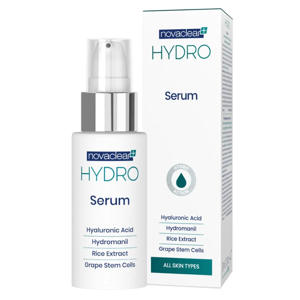 Novaclear Hydro, nawilżające serum do twarzy, 30 ml