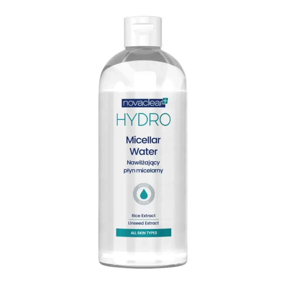 Novaclear Hydro, nawilżający płyn micelarny, 400 ml