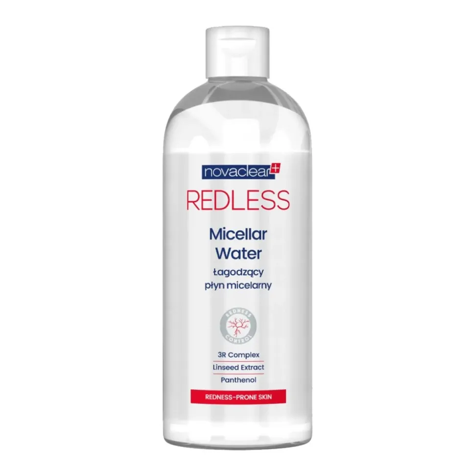 Novaclear Redless, łagodzący płyn micelarny, 400 ml