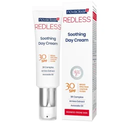 Novaclear Redless, krem wzmacniający do cery naczynkowej na dzień SPF 30, 50 ml