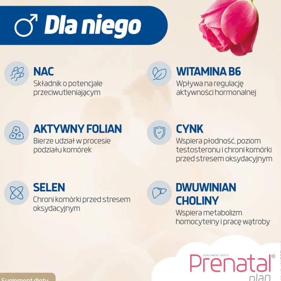 NutroPharma Prenatal Plan, kapsułki, 60 szt.